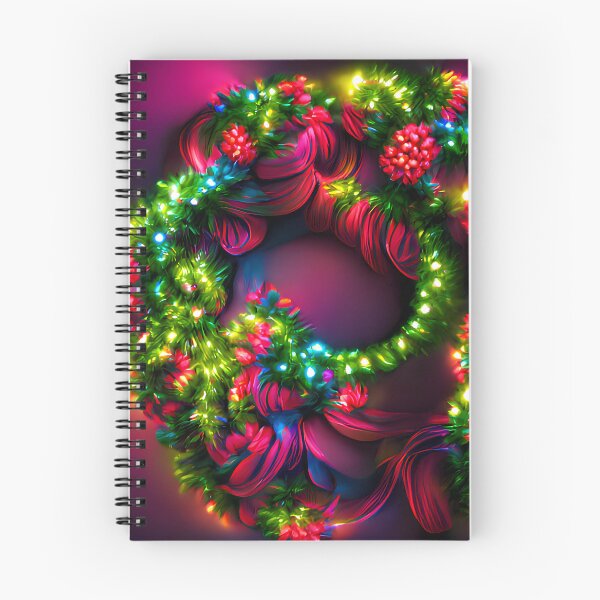 Item preview, Christmas Wreath, A.I. generated #3 by GizbarArts made with a.i. designed and sold by Ganzabara.