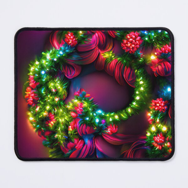 Item preview, Christmas Wreath, A.I. generated #3 by GizbarArts made with a.i. designed and sold by Ganzabara.