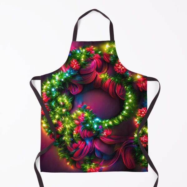 Item preview, Christmas Wreath, A.I. generated #3 by GizbarArts made with a.i. designed and sold by Ganzabara.