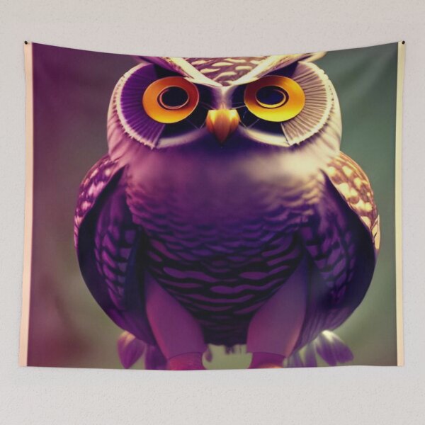 Item preview, Magical Owl designed and sold by TheJungleWorld.