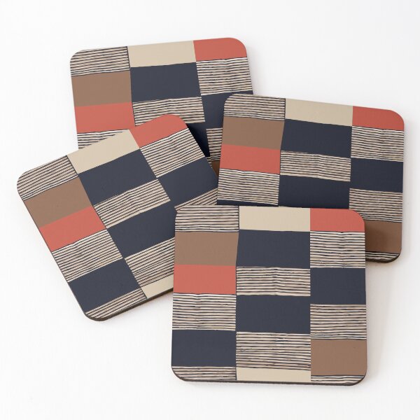 Item preview, Etchnic Scandinavian Pattern - Horizontal Stripes designed and sold by MyArt23.