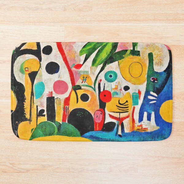 Item preview, Psychedelic Tropical Landscape designed and sold by boboparadise.