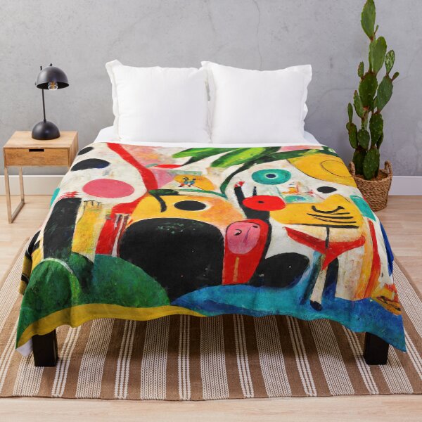 Item preview, Psychedelic Tropical Landscape designed and sold by boboparadise.