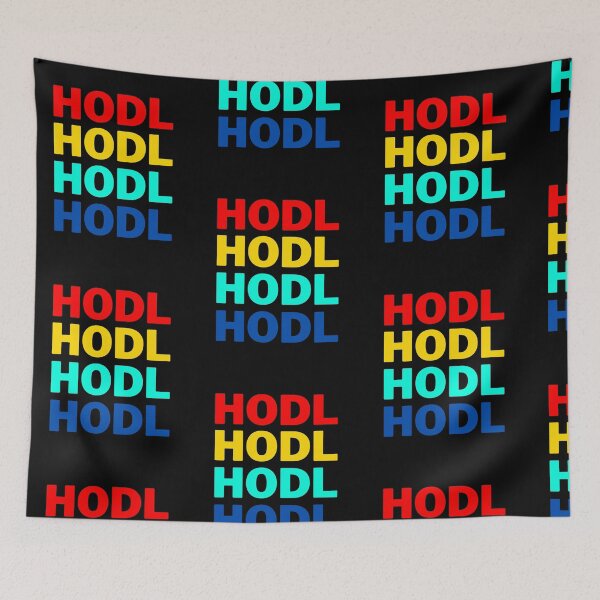 Item preview, HODL Decentralized Finance Crypto Investor Cryptocurrency designed and sold by Trankix.