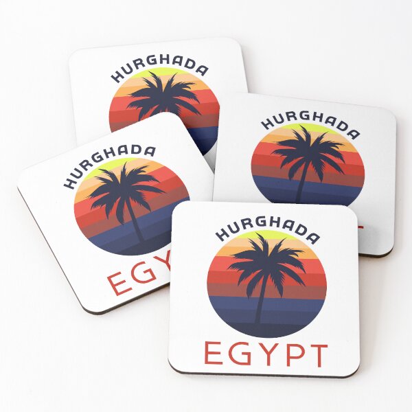 Item preview, Hurghada Egypt Sunset Palm Tree designed and sold by EgyptConnection.