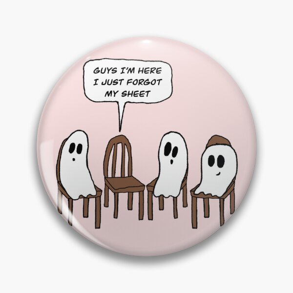 Item preview, Funny Halloween Ghost Friends designed and sold by PlusInfinitee.