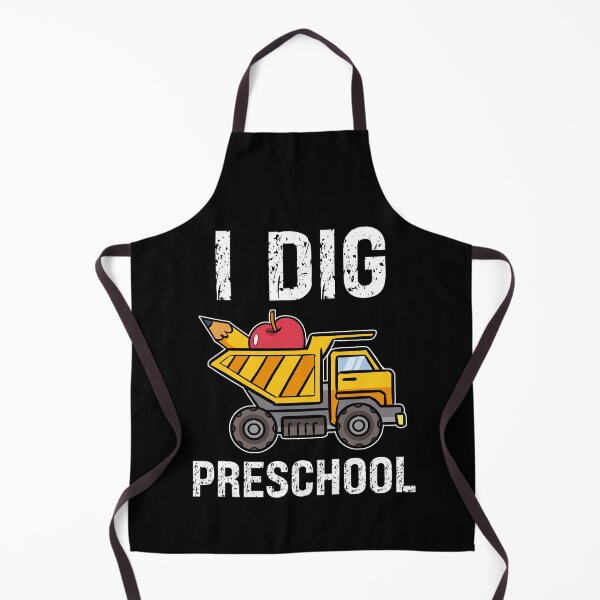 Item preview, Back to School Tees I Dig Preschool Dumping Truck Boys Girls designed and sold by biigshow.
