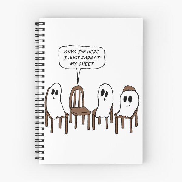Item preview, Funny Halloween Ghost Friends designed and sold by PlusInfinitee.