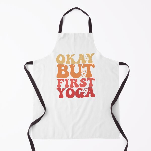 Item preview, Okay But First Yoga designed and sold by THROUGH-LIFE.