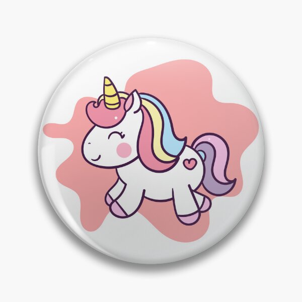 Item preview, Unicorn on pink background designed and sold by akartiwa.