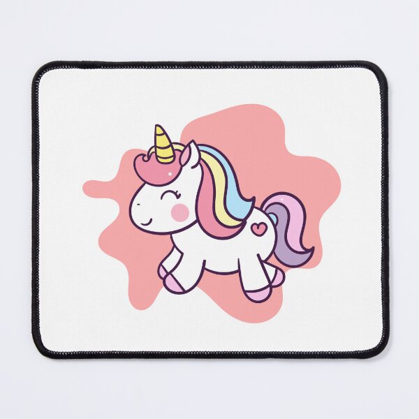 Item preview, Unicorn on pink background designed and sold by akartiwa.