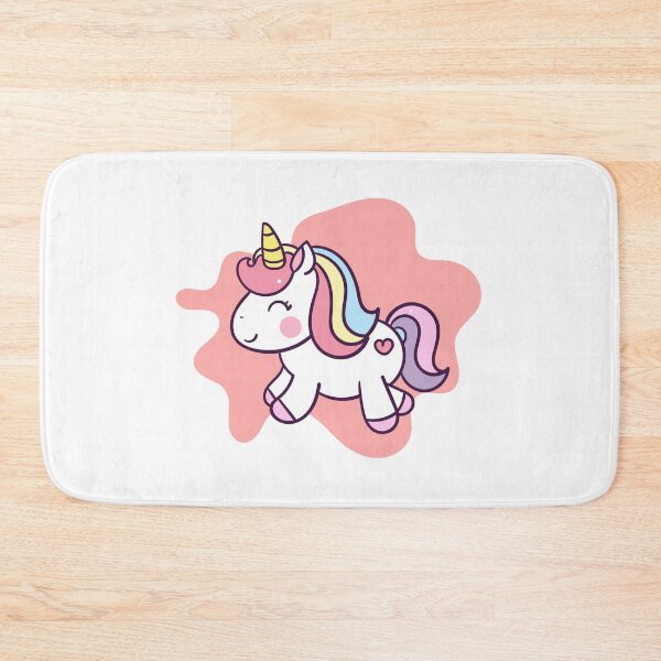 Item preview, Unicorn on pink background designed and sold by akartiwa.