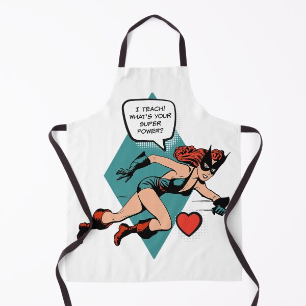 Item preview, I Teach! What's Your Super Power? Female Teacher Gift designed and sold by SSustainable.