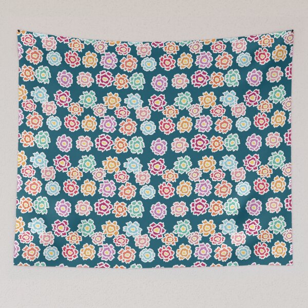 Item preview, Folksy Flowers  designed and sold by RepeatCandy.