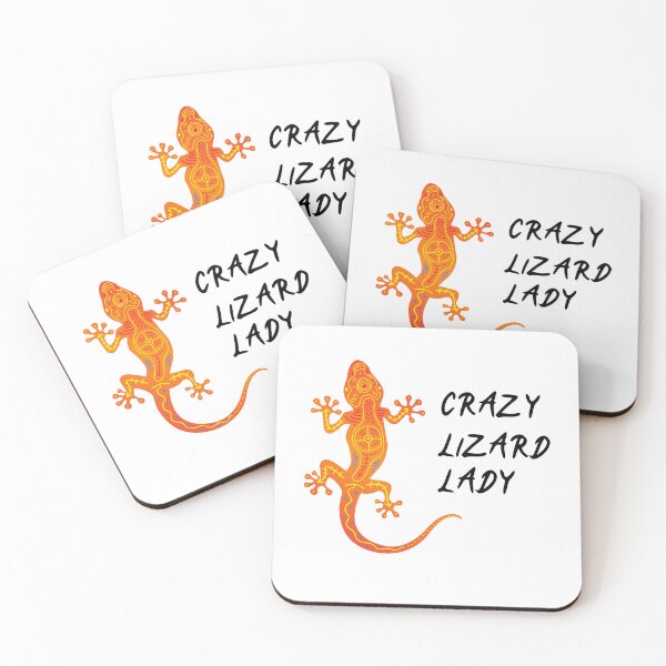 Item preview, Crazy Lizard Lady designed and sold by The Love Quill.