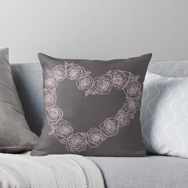 Item preview, Pink Rose filled heart designed and sold by Tasha-design.