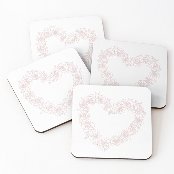 Item preview, Pink Rose filled heart designed and sold by Tasha-design.