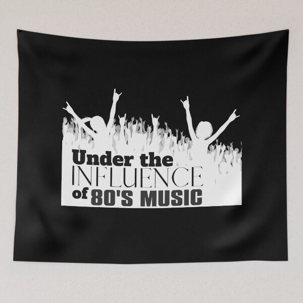 Item preview, Under the Influence of 80s Music designed and sold by It's On Backwards.