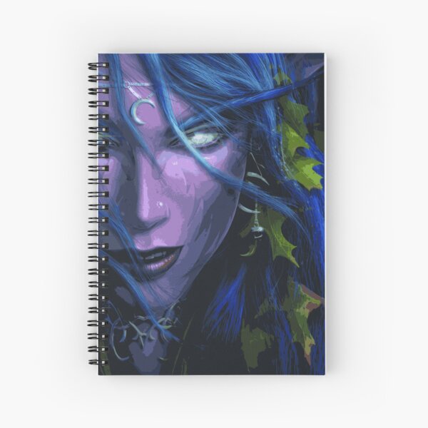Vista previa del artículo con la obra «Elfo de la noche Guau», diseñado y vendido por STICKERSAUCE.