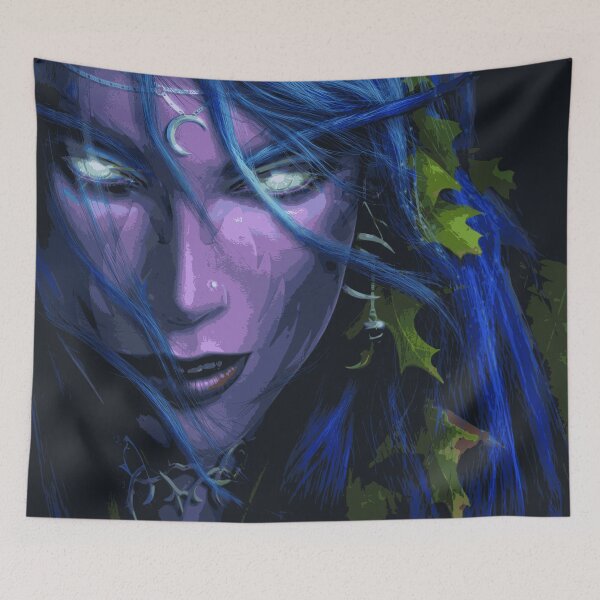 Item preview, Night Elf Wow designed and sold by STICKERSAUCE.
