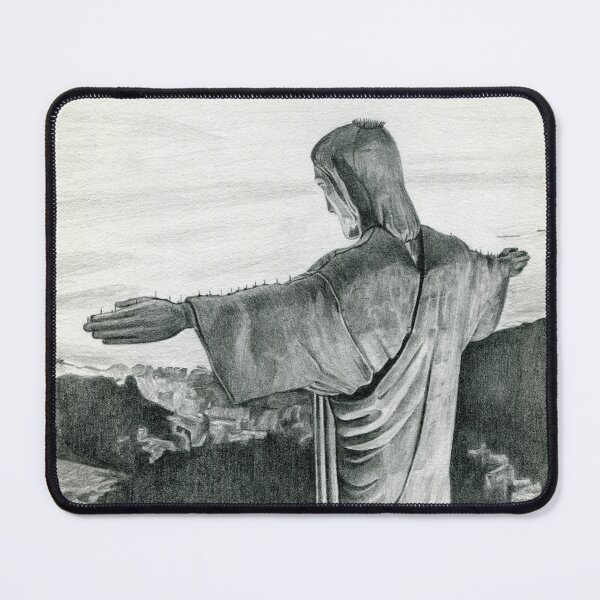 Item preview, Christ the Redeemer, study in pencil designed and sold by Scott C. L. Hollingsworth.