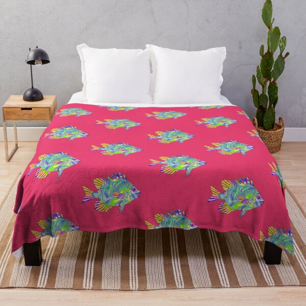 Item preview, Colorful Fantasy Fish Tales - Rainbow Fish designed and sold by LaRoach Digital Arts.