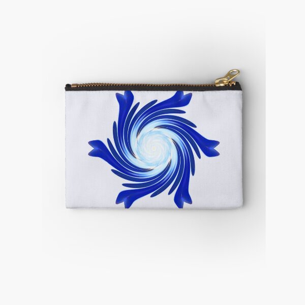 Item preview, Navy blue abstract pattern with light blue centre designed and sold by Rozzzita7.