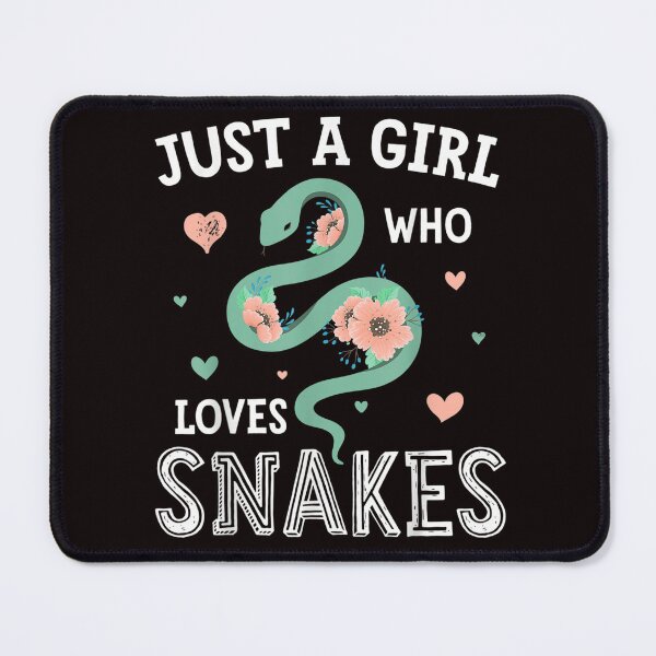 Item preview, Just a Girl Who Loves Snakes Cute Snake Themed Lover Girls designed and sold by Best Selling ⭐⭐⭐⭐⭐(9.0).