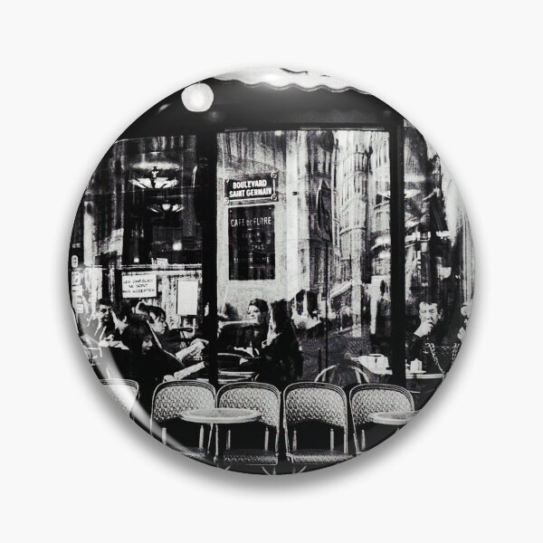 Item preview, Cafe Parisian,Café de Flore  in Boulevard Saint-Germain designed and sold by PhotogalleryCJ.