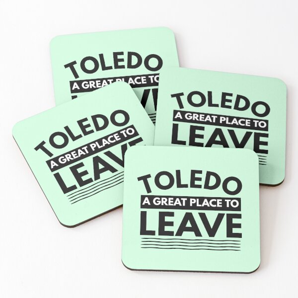 Item preview, Toledo A Great Place To Leave! Funny Travel designed and sold by CuddleStore.