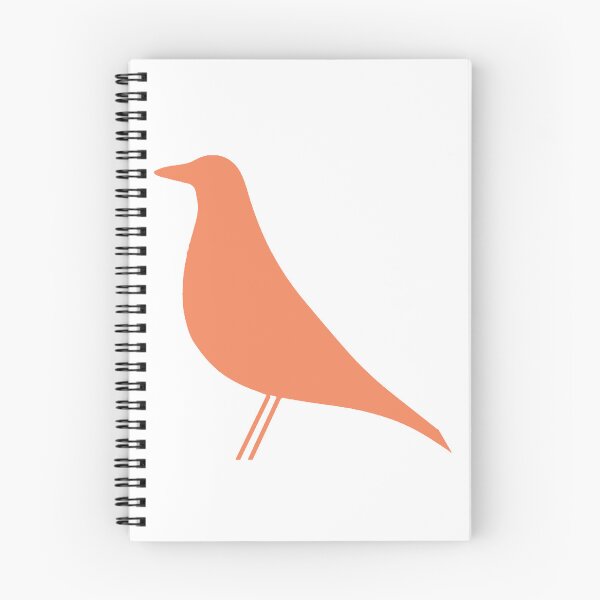 Item preview, Retro Orange Charles and Ray Eames Bird Silhouette - Architecture designed and sold by SLGA-Designs.