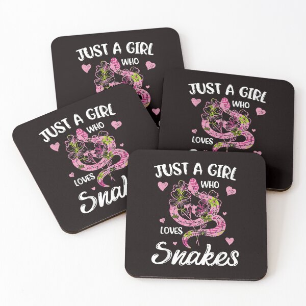 Item preview, Just a Girl Who Loves Snakes Cute Snake Themed Lover Girls designed and sold by Best Selling ⭐⭐⭐⭐⭐(9.0).