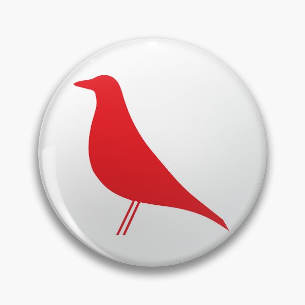 Item preview, Retro Red Charles and Ray Eames Bird Silhouette - Architecture designed and sold by SLGA-Designs.