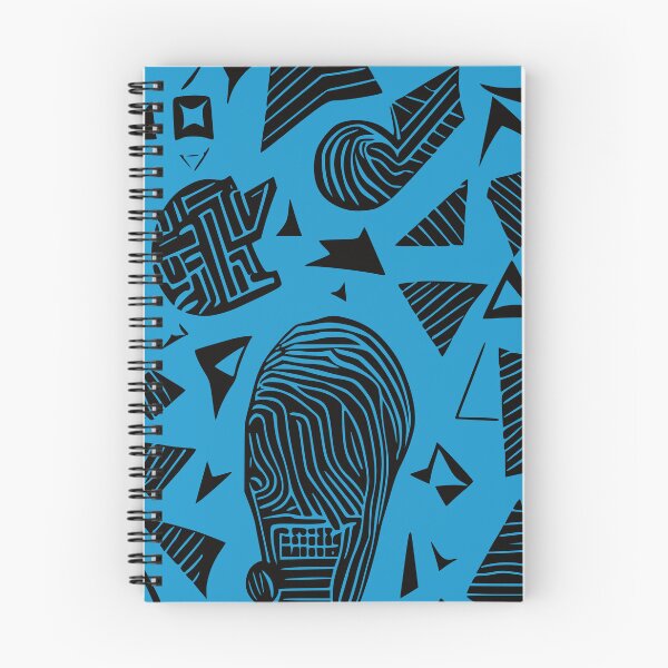 Item preview, Fingerprint, Geometric design, In Sea Blue designed and sold by I-Desire.