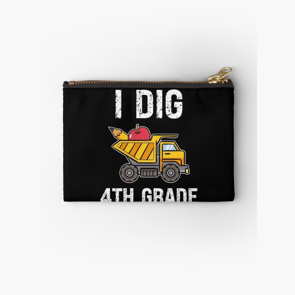 Item preview, Back to School Tees I Dig 4th Grade Dumping Truck Boys Girls  designed and sold by biigshow.