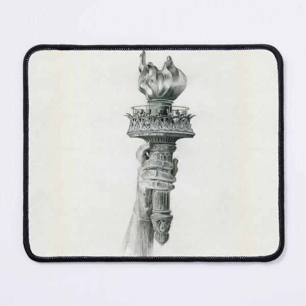 Item preview, Lady Liberty's Torch, study in pencil designed and sold by Scott C. L. Hollingsworth.