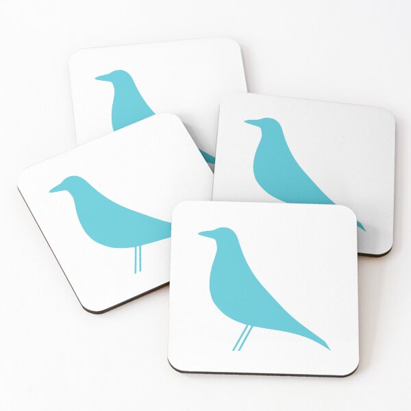 Item preview, Retro Blue Charles and Ray Eames Bird Silhouette - Architecture designed and sold by SLGA-Designs.