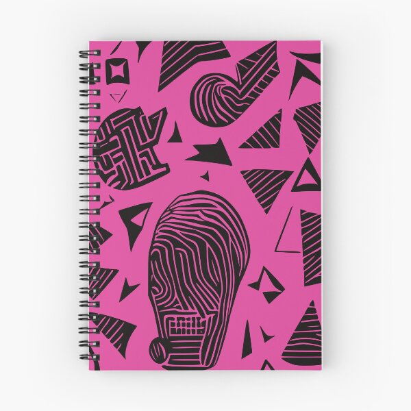 Item preview, Fingerprint, Geometric design, In Scarlet Pink designed and sold by I-Desire.