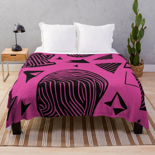 Item preview, Fingerprint, Geometric design, In Scarlet Pink designed and sold by I-Desire.