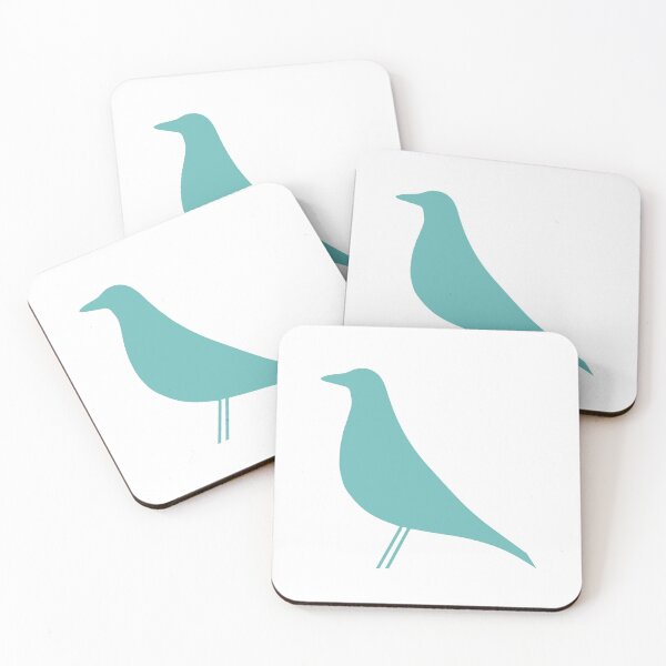 Item preview, Retro Turquoise Charles and Ray Eames Bird Silhouette - Architecture designed and sold by SLGA-Designs.