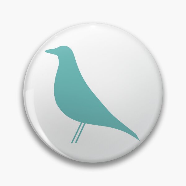 Item preview, Retro Turquoise Charles and Ray Eames Bird Silhouette - Architecture designed and sold by SLGA-Designs.