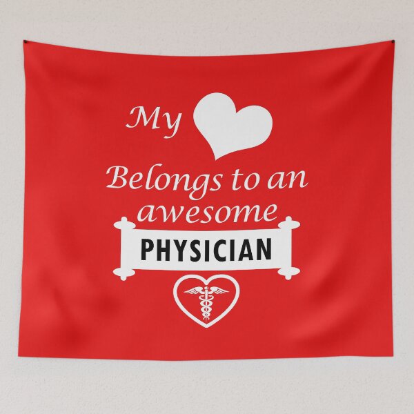 Item preview, Physician Lover Birthday Surprise My Heart Belongs designed and sold by smily-tees.