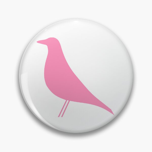 Item preview, Retro Pink Charles and Ray Eames Bird Silhouette - Architecture designed and sold by SLGA-Designs.