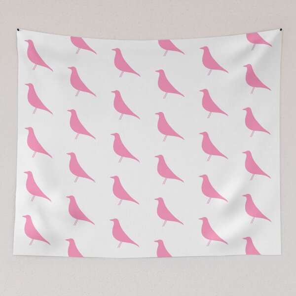 Item preview, Retro Pink Charles and Ray Eames Bird Silhouette - Architecture designed and sold by SLGA-Designs.