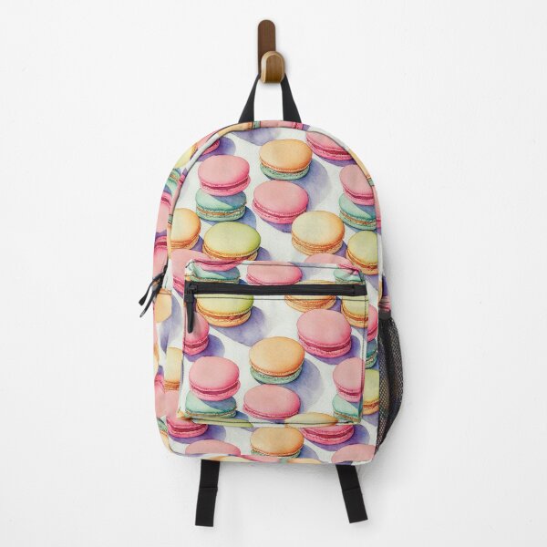 Item preview, Watercolor dessert french macaron pattern designed and sold by my-moody-place.