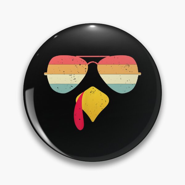Item preview, Turkey wearing sunglasses designed and sold by pnkpopcorn.