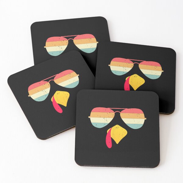 Item preview, Turkey wearing sunglasses designed and sold by pnkpopcorn.