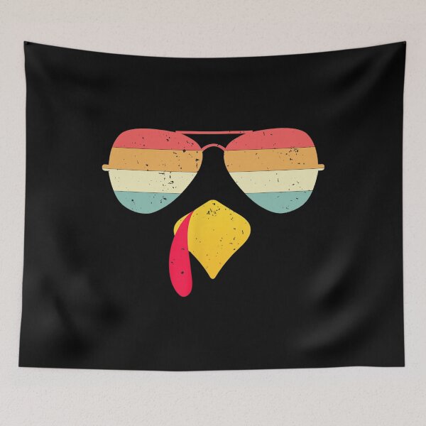 Item preview, Turkey wearing sunglasses designed and sold by pnkpopcorn.
