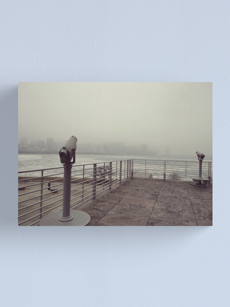 Alternate view of I Can't See the Stars Canvas Print