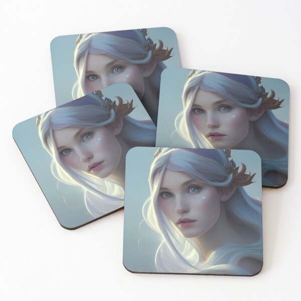 Item preview, Cute Fantasy Elf Princess Purple and Grey Hair designed and sold by Eliteijr.